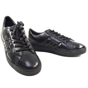 PRINCIPE DI BOLOGNA 🇮🇹 MEN'S BLACK SOFT LEATHER COMFORT SNEAKERS